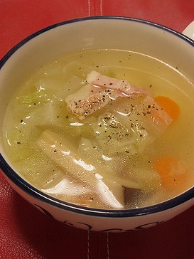 20211121 コンソメ野菜スープ
