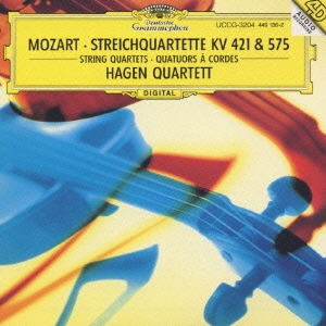 Mozart_StringsQ 15 21_HagenQuartet