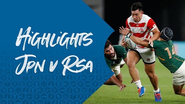 HIGHLIGHTS: Japan v South Africa – Rugby World Cup 2019