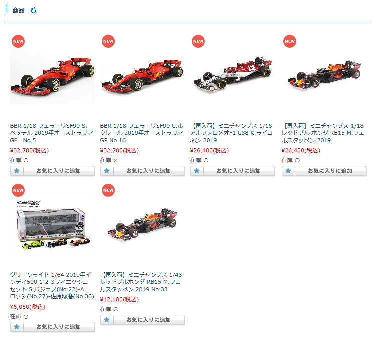 F1 ミニカー ブログ