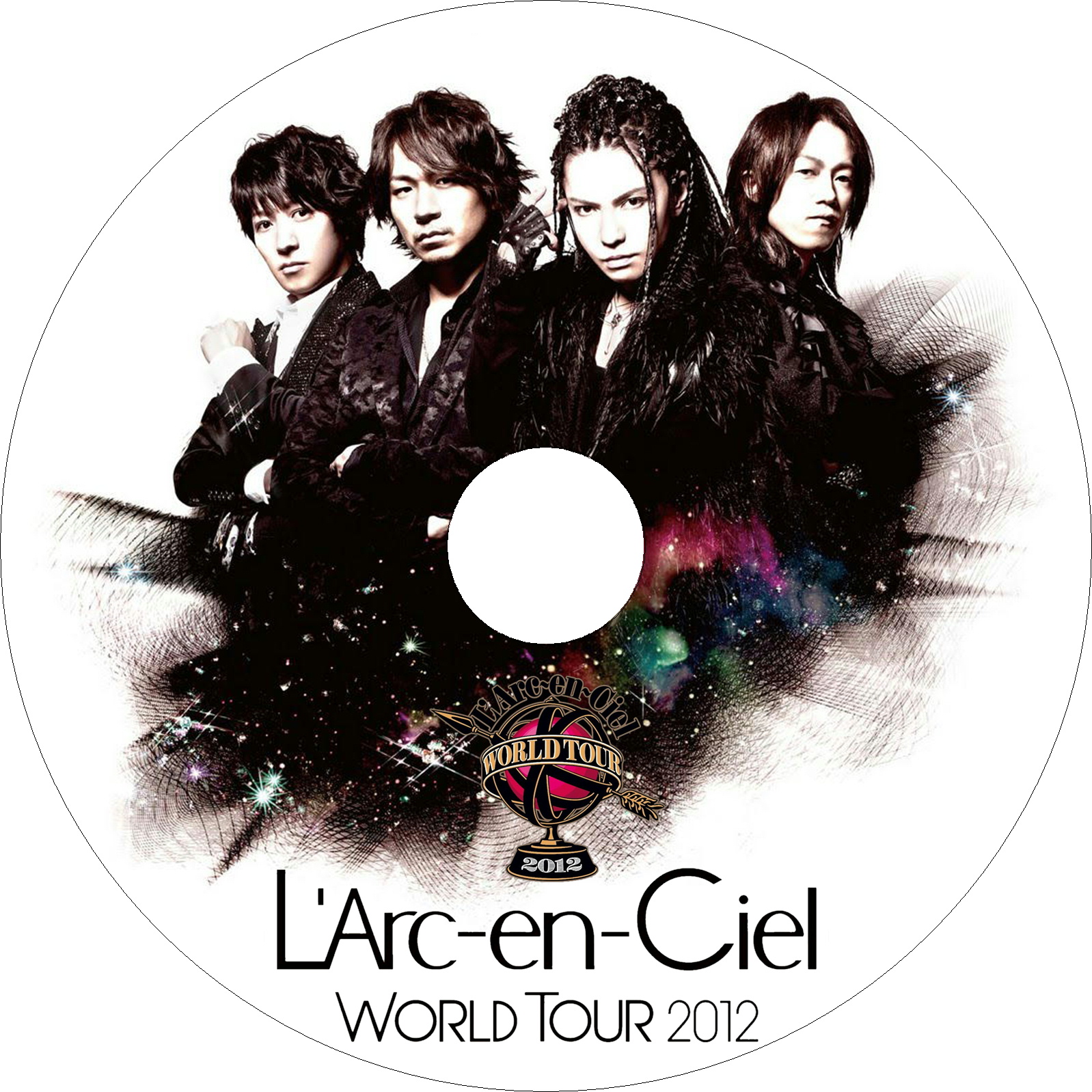 L'Arc～en～Ciel「WORLD TOUR 2012」　ラベル