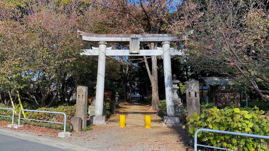 さいたま市西区「赤羽根氷川神社の富士塚」1