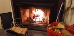 １暖炉