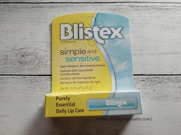 Blistex, Simple and Sensitive, Lip Moisturizerの画像