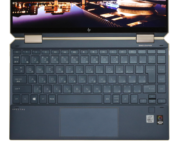 1200_HP Spectre x360 13-aw0000_ポセイドンブルー_キーボード_0G1A5807