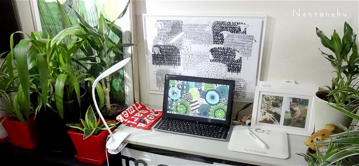 Nantonaku 2021 11-19 ひとり暮らしの部屋　デスクワークにゲームにブログに忙しいので