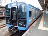 JR相模線E131系G-05編成 茅ケ崎駅にて