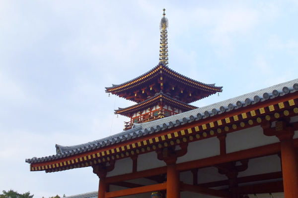 奈良　薬師寺　中門　西棟　の画像