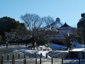 雪の日本武道館