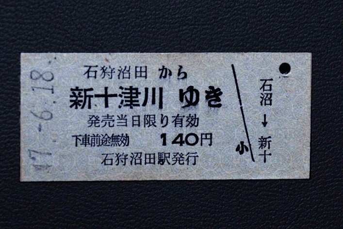 今も昔もレイルファン 硬券入場券 (北海道）