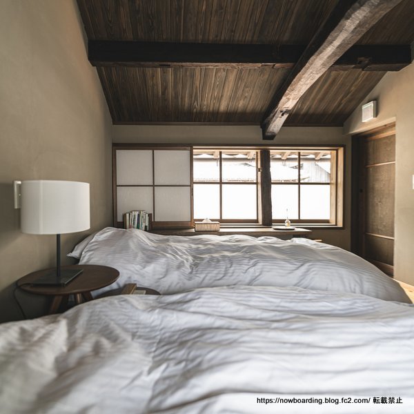 八百熊川の「ほたる」の寝室