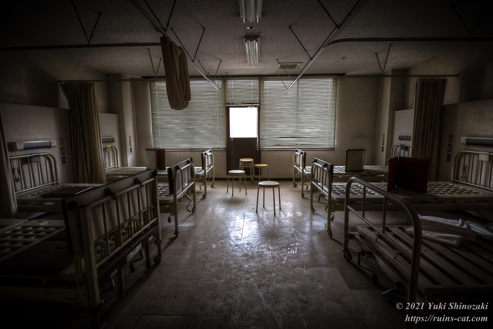 姫川病院2階 病室（6人部屋）
