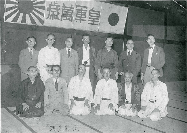 昭和14年5月11日出征前日の汎日本易学協会主催の歓送会